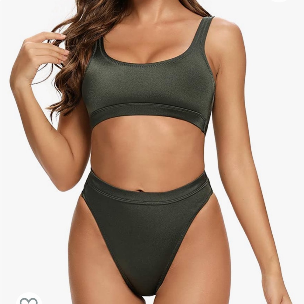 Two-piece high waisted bikini from Amazon